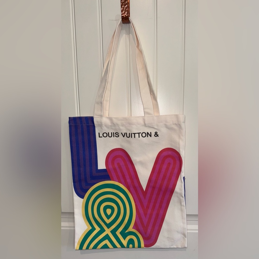 Louis Vuitton Multicolor Canvas Tote Bag limited edition